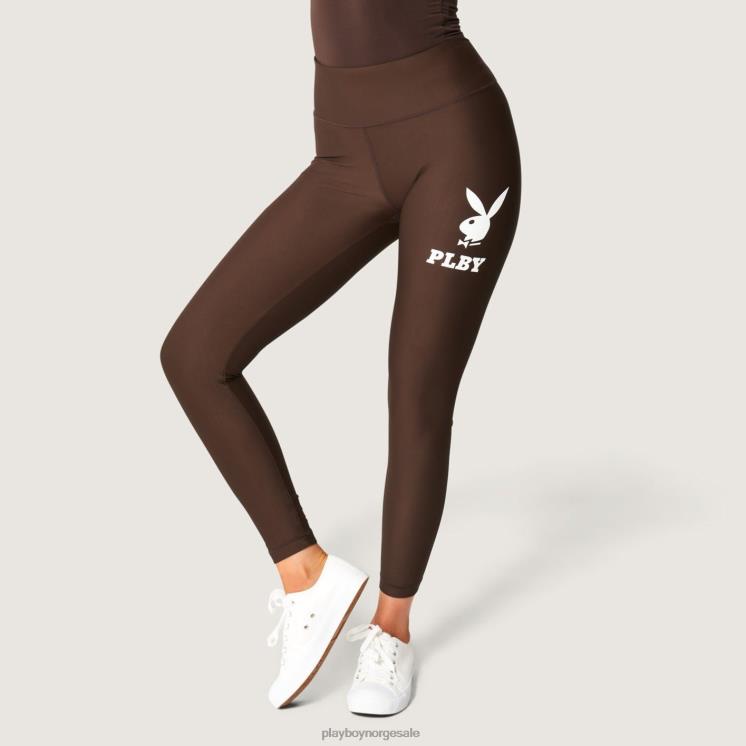 Playboy brun kvinner legging med kaninhode klær 24X2X1173