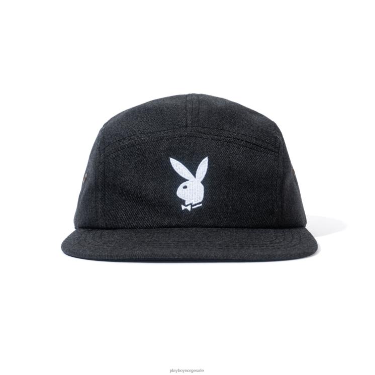 Playboy grå menn amerikansk twill ustrukturert 5 panel lue tilbehør 24X2X799