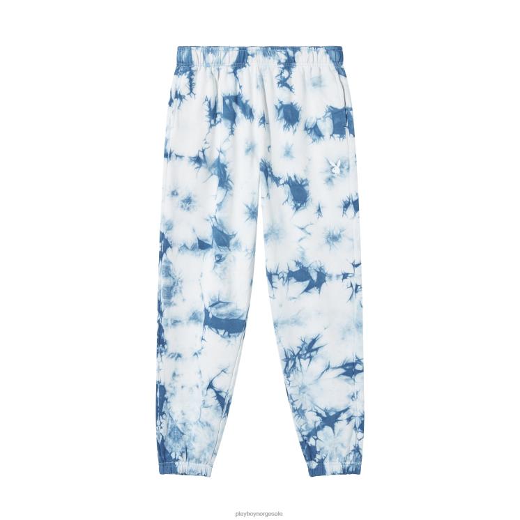 Playboy krystallblått kvinner krystall tie-dye joggebukse klær 24X2X1308