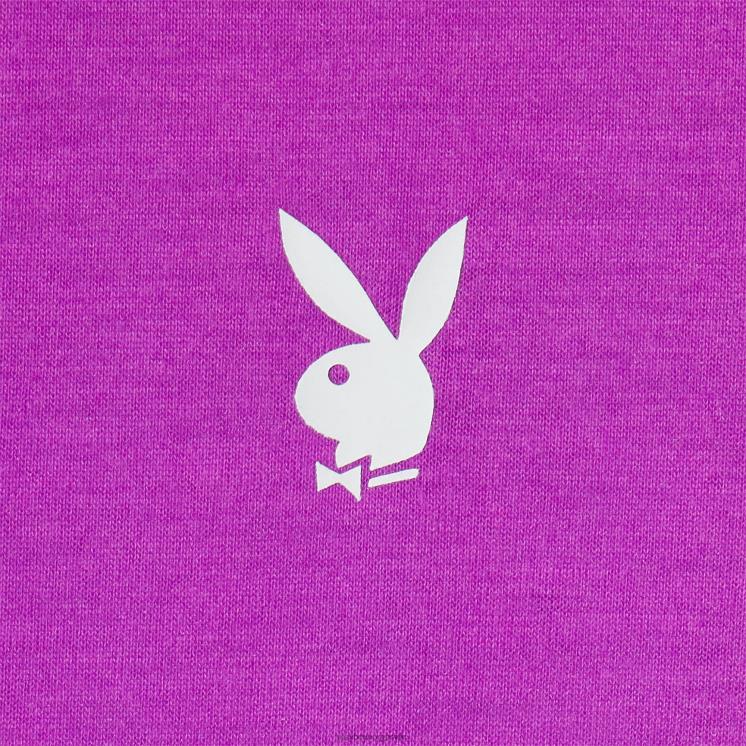 Playboy lilla kaktusblomst menn gradient t-skjorte klær 24X2X333