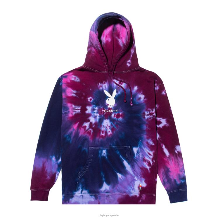 Playboy lilla lidenskap menn tokyo club tie-dye hettegenser klær 24X2X358