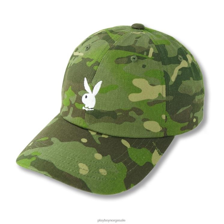 Playboy multicam grønn menn justerbar kaninhode logo lue camo tilbehør 24X2X713