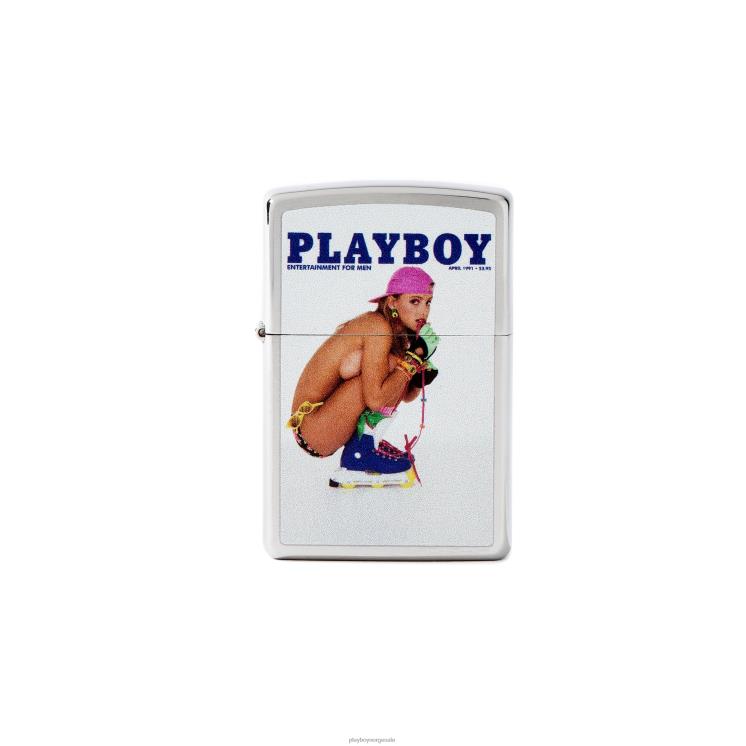 Playboy opprinnelig menn april 1991 deksel zippo lighter tilbehør 24X2X817