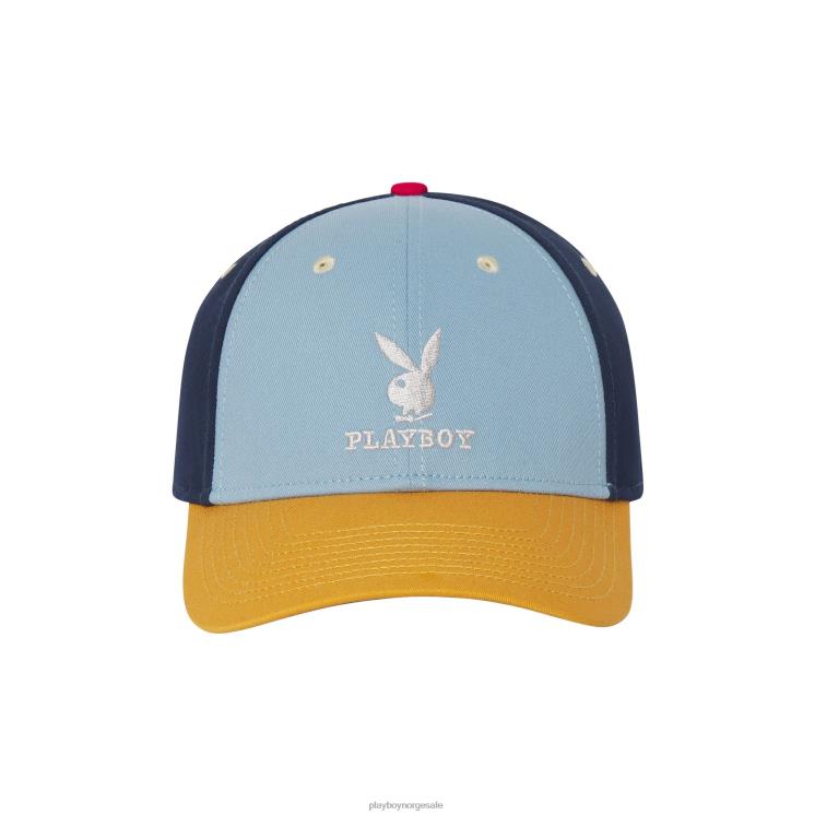 Playboy opprinnelig menn colorblock snapback lue tilbehør 24X2X716