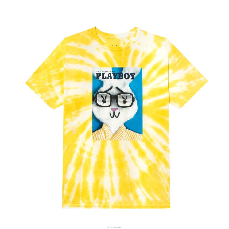 Playboy opprinnelig menn juni 1967 dekke tie-dye t-skjorte klær 24X2X229