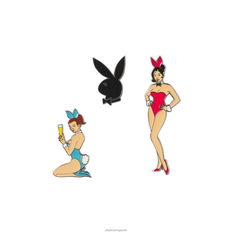 Playboy opprinnelig menn klassisk bunny emalje nålpakke tilbehør 24X2X821