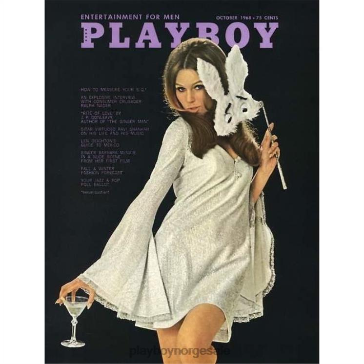 Playboy opprinnelig menn oktober 1968 dekselhettegenser klær 24X2X409