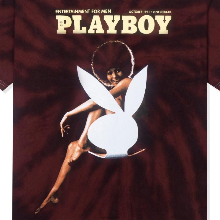 Playboy opprinnelig menn oktober 1971 Darine stern cover tie dye t-skjorte klær 24X2X90