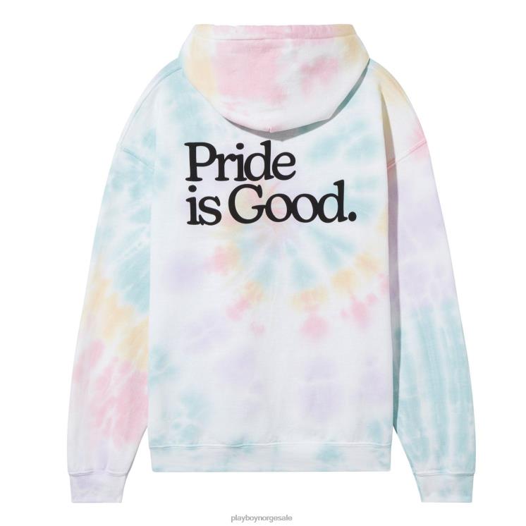 Playboy opprinnelig menn pride er god multi tie dye hettegenser klær 24X2X501