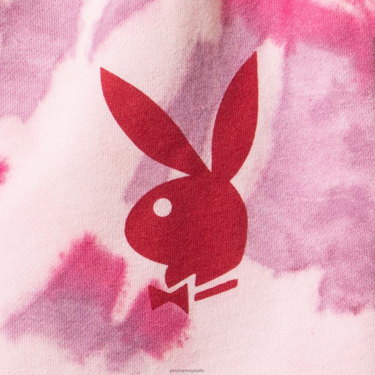 Playboy rosa kvinner lekekamerat tie dye kort klær 24X2X1256