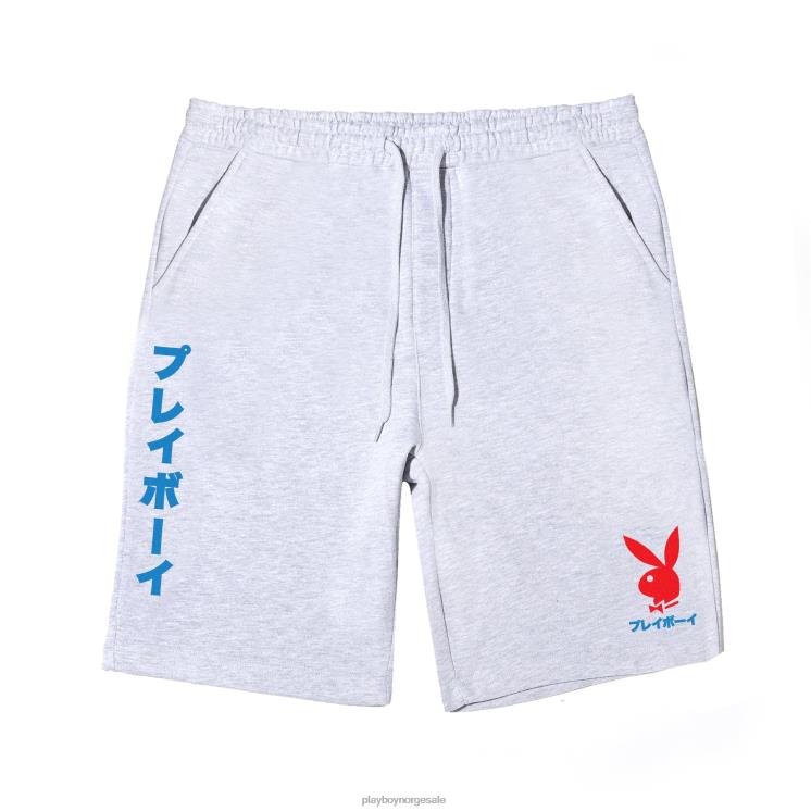 Playboy svart menn Japansk kaninhode sweatshorts klær 24X2X569