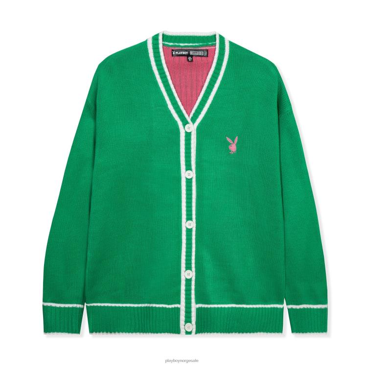 Playboy grønn kvinner cricket cardigan klær 24X2X1101