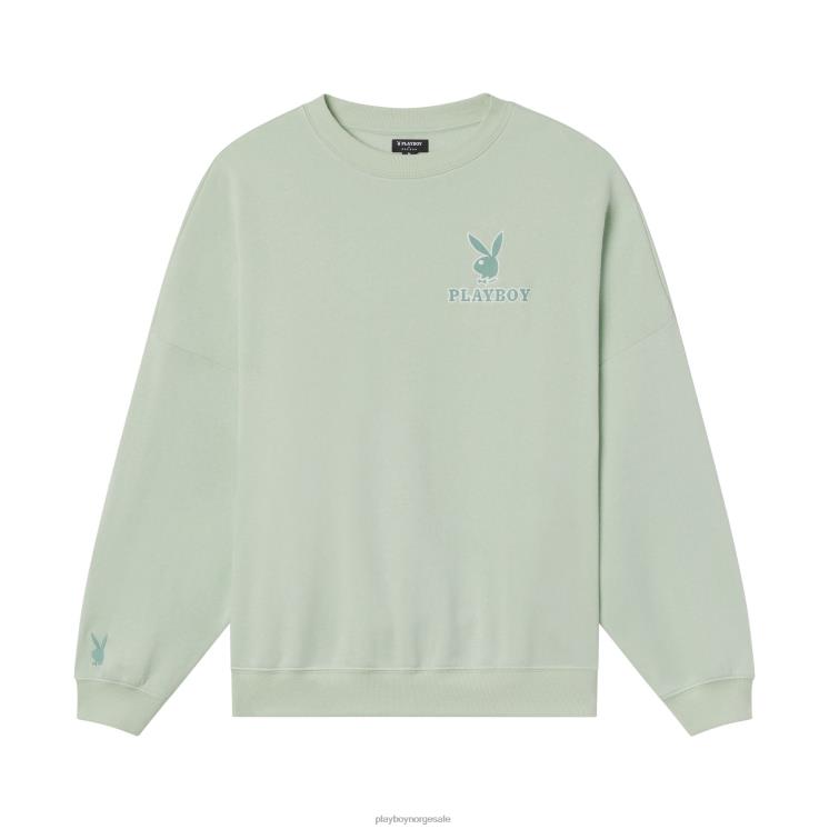 Playboy mintgrønn kvinner klassisk crewneck klær 24X2X1117