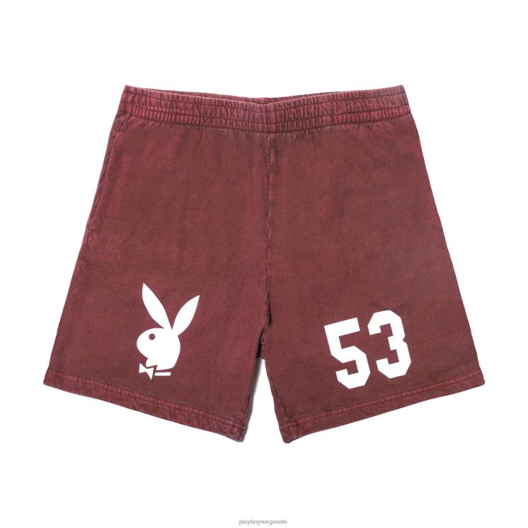 Playboy rødbrun menn 1953 sweatshorts klær 24X2X654