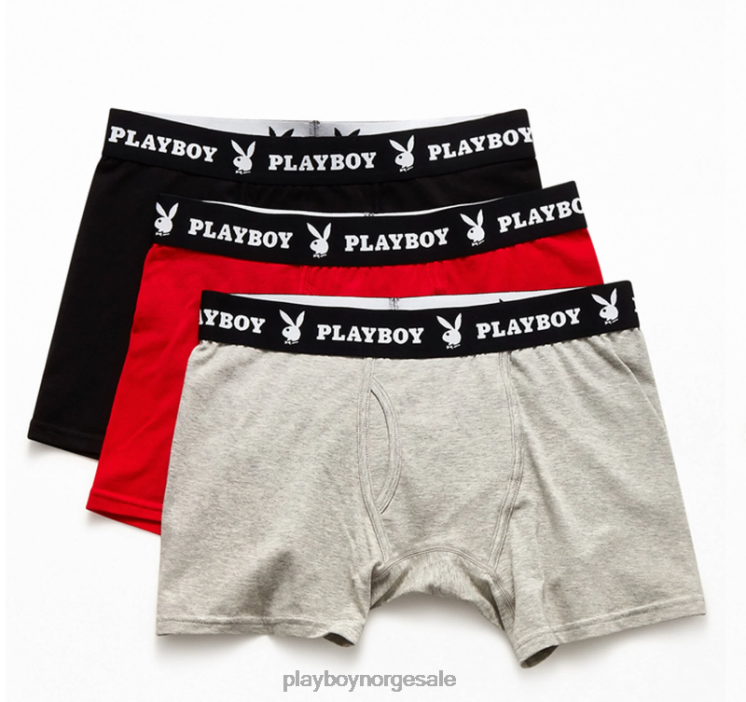 Playboy multi menn 3-paks boxershorts klær 24X2X681