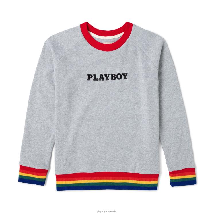 Playboy opprinnelig menn rainbow love sweatshirt klær 24X2X449