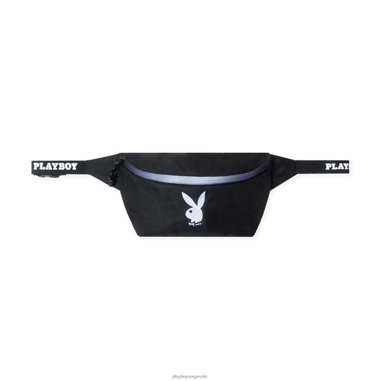 Playboy svart menn klassisk fanny pack tilbehør 24X2X822